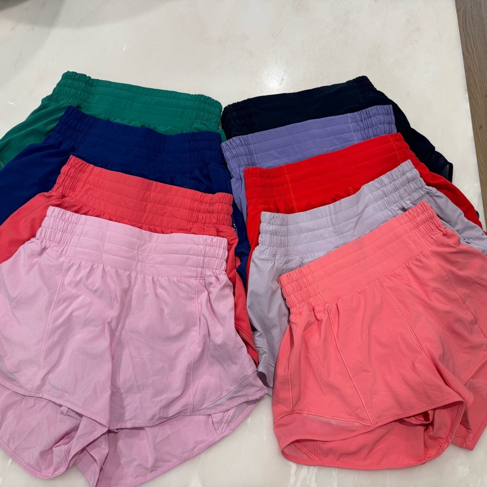Women's Multi-Color Athletic Shorts
